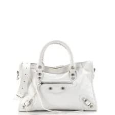 Balenciaga — Balenciaga City Classic Studs Bag Leather Small — Handbag — resale