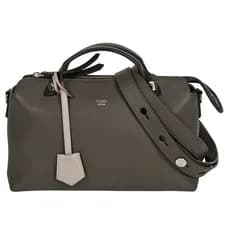 Fendi — FENDI Leather Medium 2Way Shoulder Bag Unisex Very Good 10in (25cm) — Handbag — resale