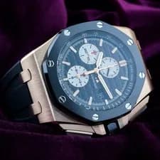 Audemars Piguet — Audemars Piguet Royal Oak Offshore Rose Gold 44mm 26400RO Complete Set, Serviced — Watch — resale