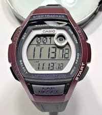 Casio — Casio LWS2000H Step Tracker Digital Watch 100M WR 200 Lap Pink Gray — Watch — resale