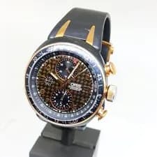 Oris — Oris 42.5mm Carbon Fibre Dial Titanium PVD TT3 Chrono REF: 677 7590 77 64 RS — Watch — resale