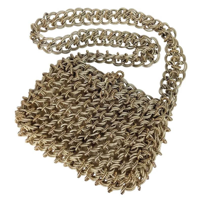 Raoul Calabro — 1960s Chain Mesh Shoulder Bag Raoul Calabro — Handbag — resale