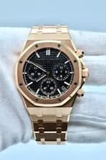 Audemars Piguet — Audemars Piguet Royal Oak 50th Full Rose Gold 41mm Black 26240OR.OO.1320OR.02 — Watch — resale