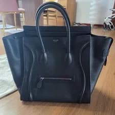 Celine — Celine Luggage Bag Large Authentic Black — Handbag — resale