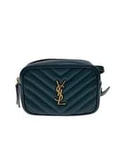 Saint Laurent — Saint Laurent Waist Bag Lou Belt Leather NVY Plain 534817 Used — Handbag — resale