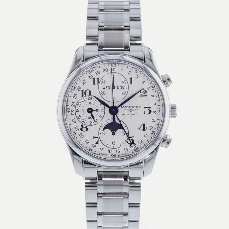 Longines — Longines Master Collection Moonphase Chronograph L2.673.4.78.6 — Watch — resale