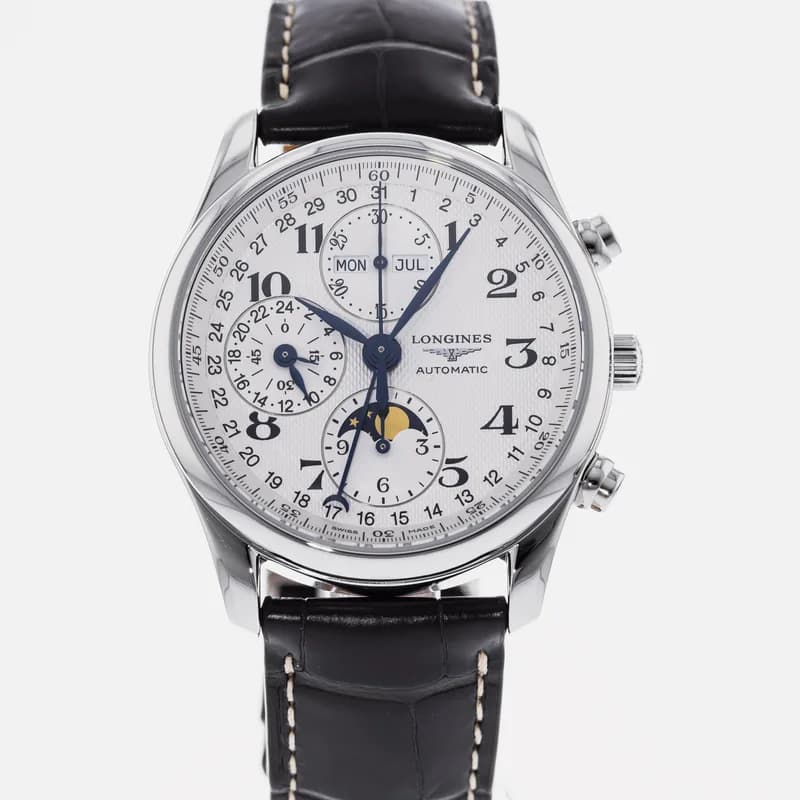 Longines — Longines Master Collection Moonphase Chronograph L2.673.4.78.3 — Watch — resale