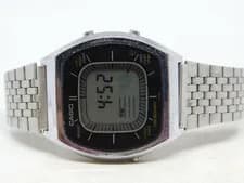 Casio — Rare Casio 56QS-38 Chronograph Quartz Digital Men's Watch Sz. 7" New Battery — Watch — resale