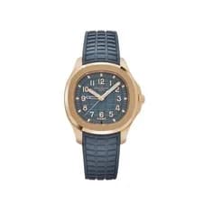 Patek Philippe — Patek Philippe Aquanaut 5269R-001 'Travel Time' Quartz Rose Gold Blue Dial — Watch — resale