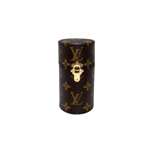 Louis Vuitton — Louis Vuitton Brown Monogram 100ml Travel Case — Accessory — resale