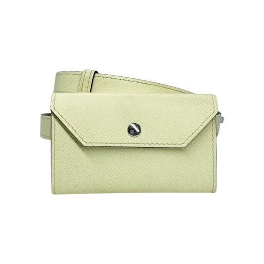 Hermès — Hermes Jaune Milton Kelly Pochette Belt — Accessory — resale