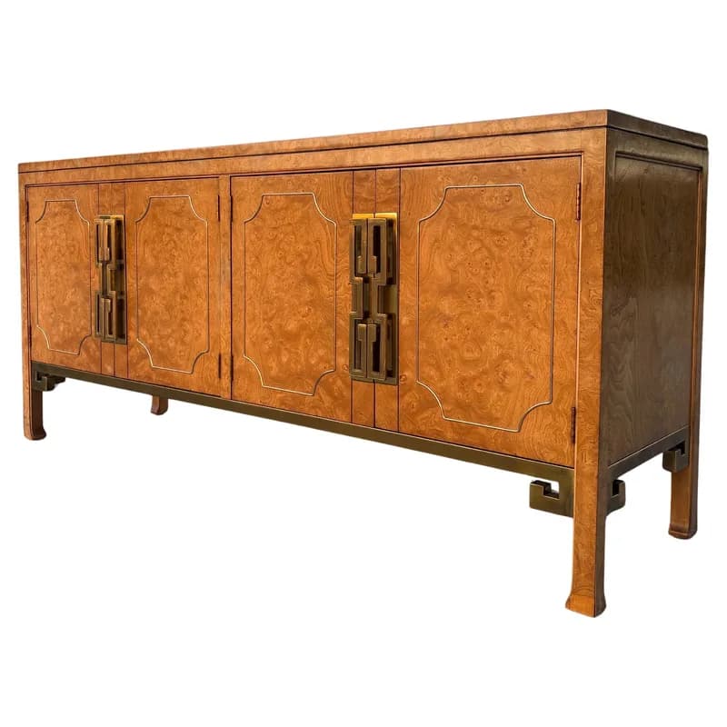 Lane — Mid-Century Brutalist Credenza or Dresser by Lane — Furniture — resale