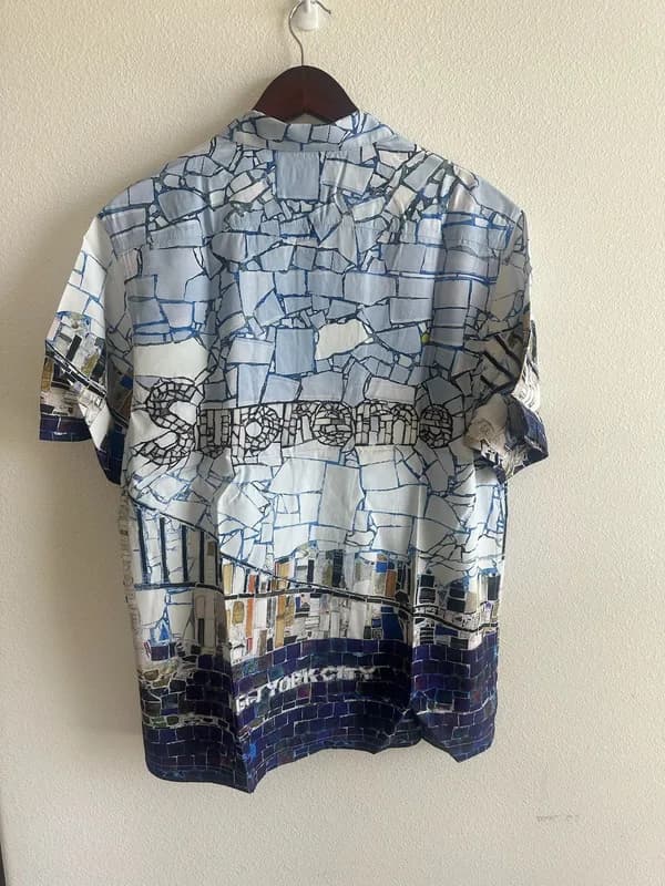 Supreme — Supreme Mosaic S/S Shirt — streetwear — resale