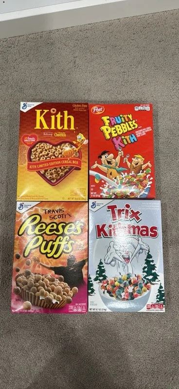 Kith/ travis scott cereal collabs — Designer Shoe — resale