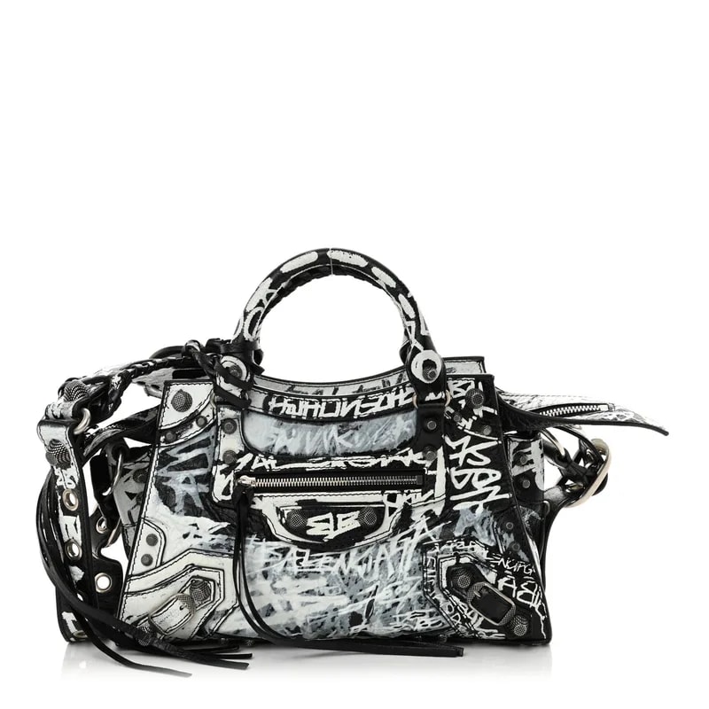 Balenciaga — Arena Graffiti Neo Cagole XS — Handbag — resale