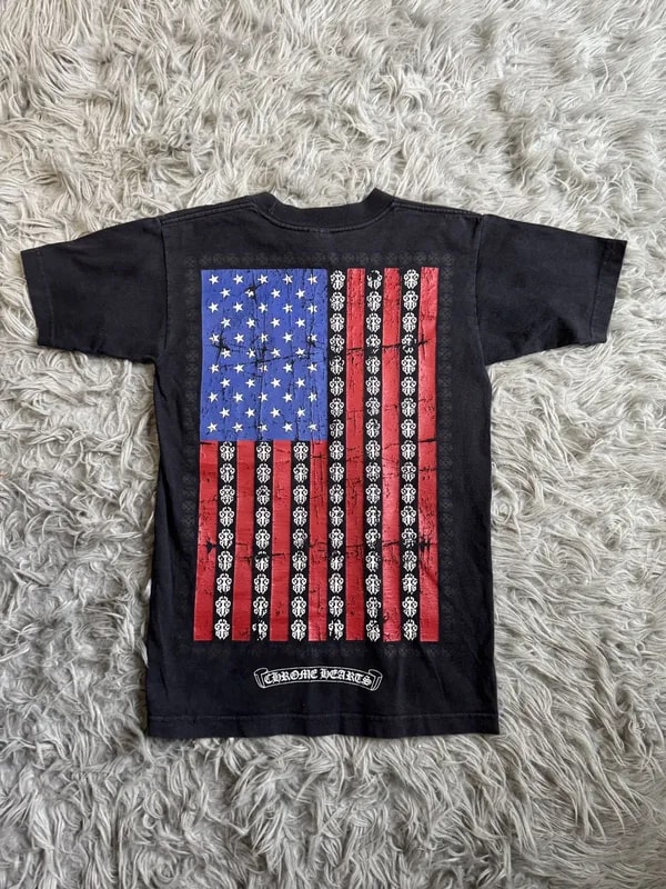Chrome Hearts — Hearts USA Flag Tee — streetwear — resale