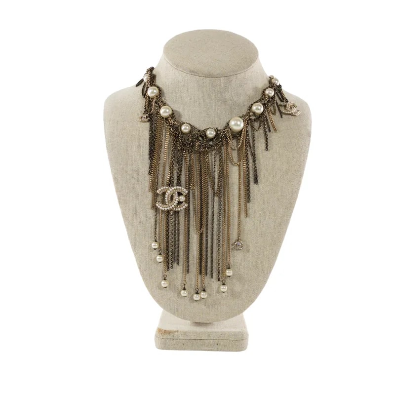Chanel — Chanel Chain Fringe CC — Jewelry — resale