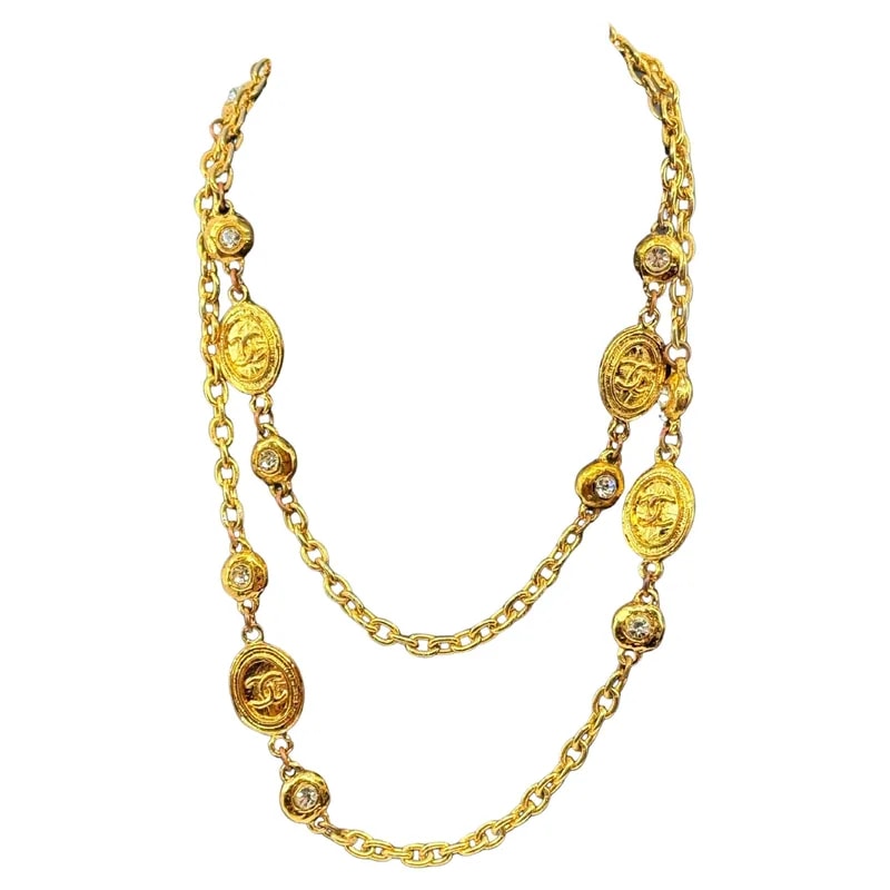 Chanel — Chanel CC Coin and Station Long — Jewelry — resale