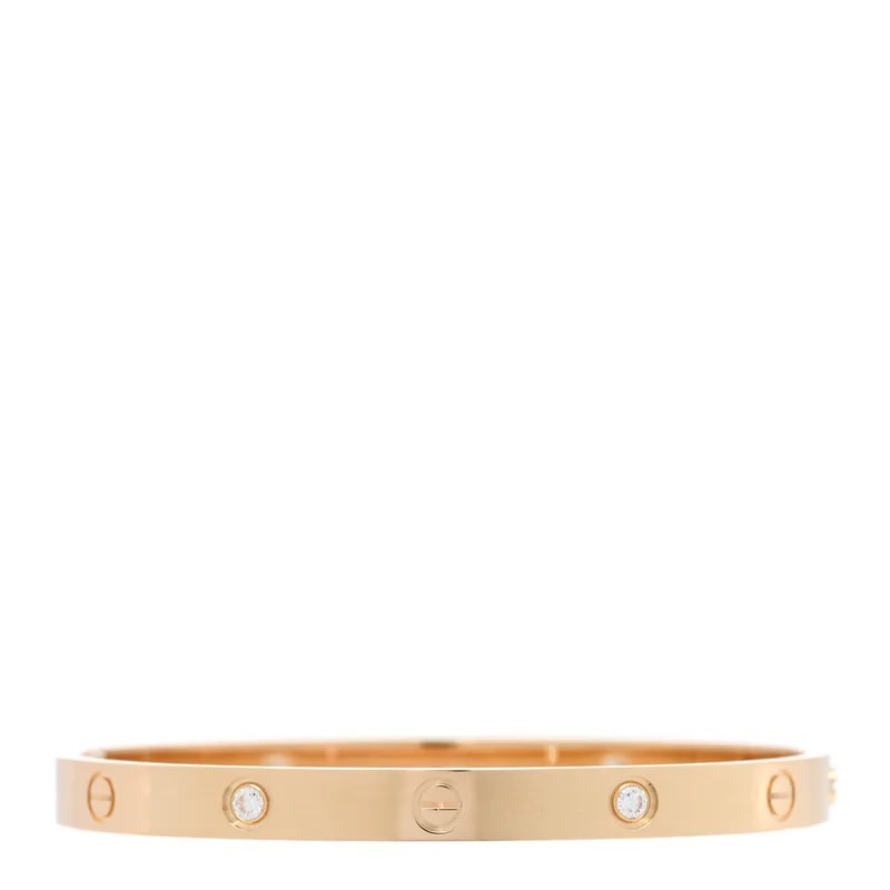 Cartier — 18K Yellow Gold 4 Love Single Screw 19 — Jewelry — resale