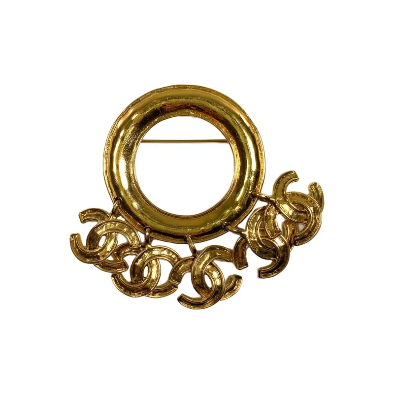 Chanel — Chanel CC Charm Brooch — Jewelry — resale