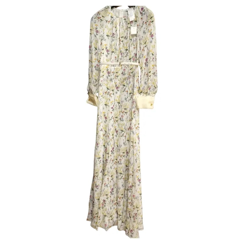 Max Mara — Max Mara Floral Floor Length Dress — Clothing — resale