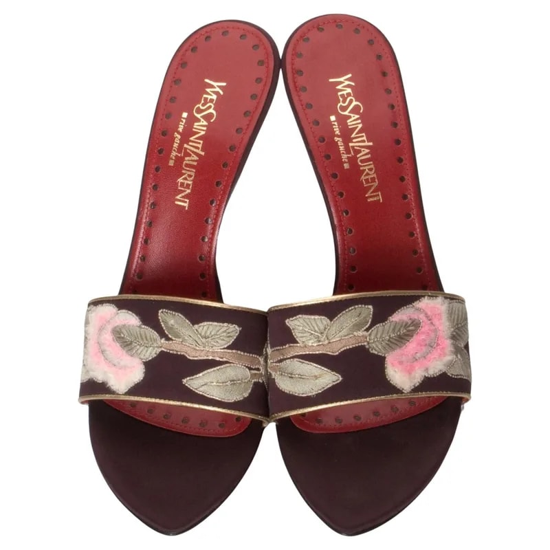 Yves Saint Laurent — New Tom Ford for Yves Saint Laurent Lotus , Final Collection 2004 — Designer Shoe — resale