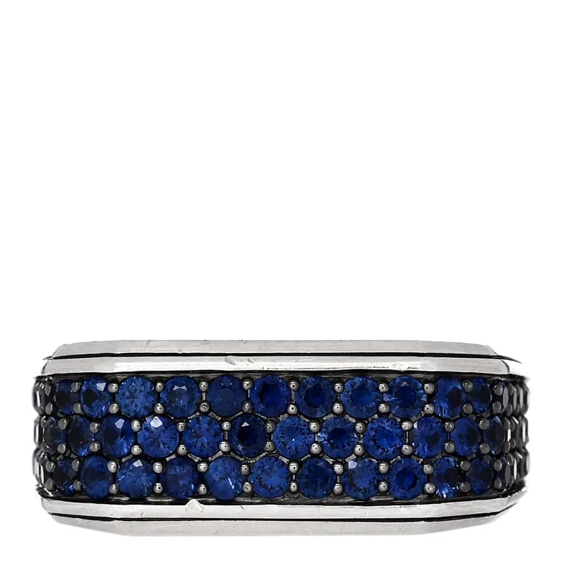 David Yurman — Blue Sapphire Roman Signet 63 10.25 — Jewelry — resale
