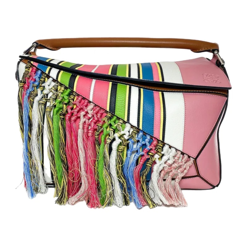 Loewe — Loewe Fringe Medium Puzzle Bag — Jewelry — resale