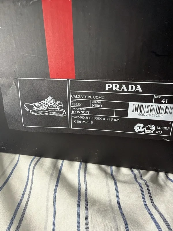 Prada — Prada America Cup Soft — Sneaker — resale