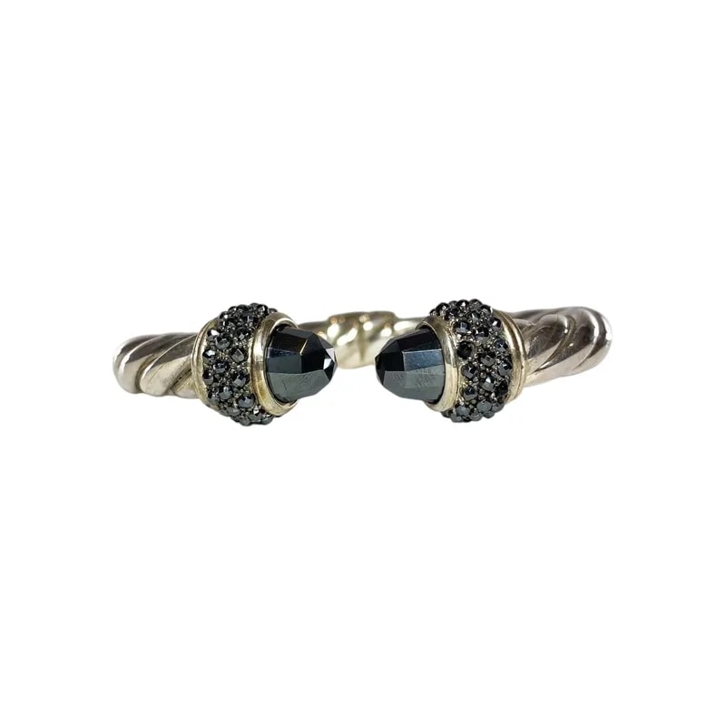 David Yurman — David Yurman Hematite 925 Cable Cuff — Jewelry — resale