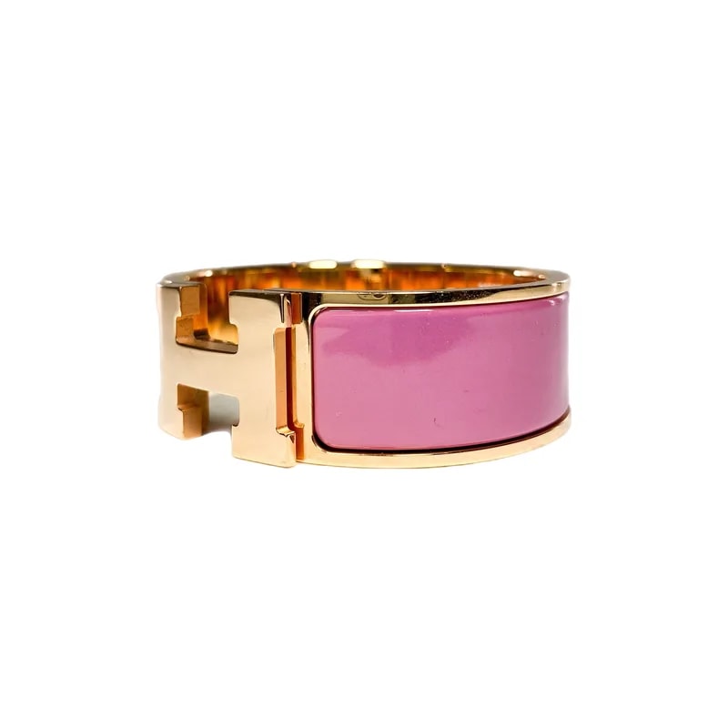 Hermès — Hermes Velours Wide Clic Clac H — Jewelry — resale