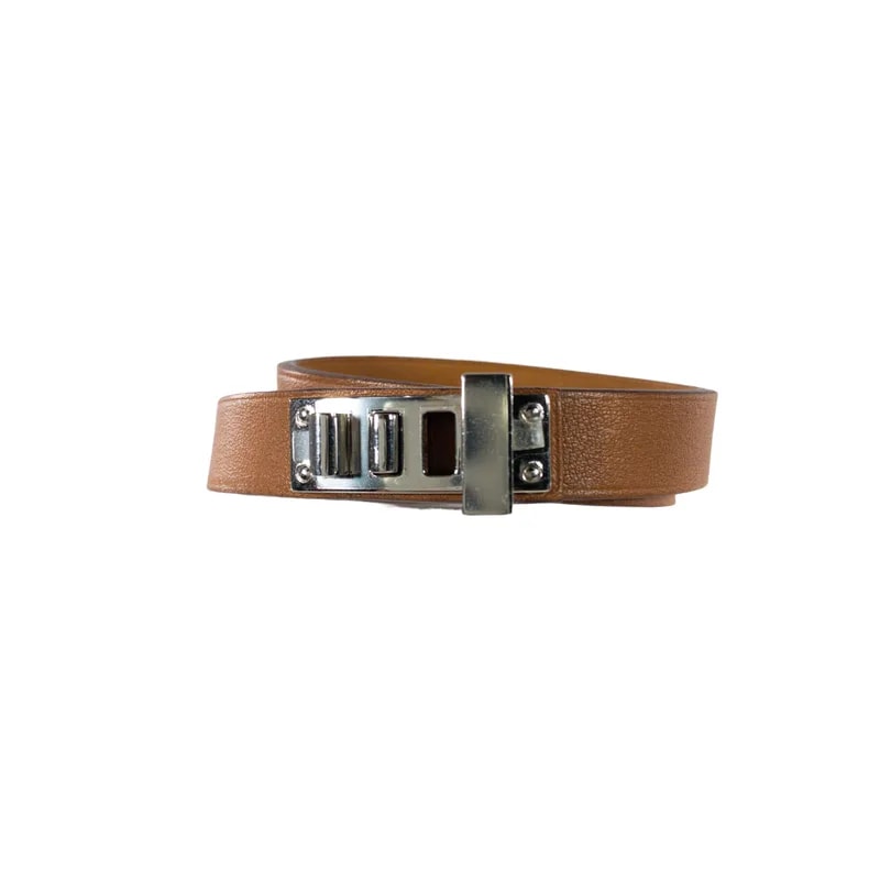 Hermès — Hermes Dog Double Tour PHW — Jewelry — resale