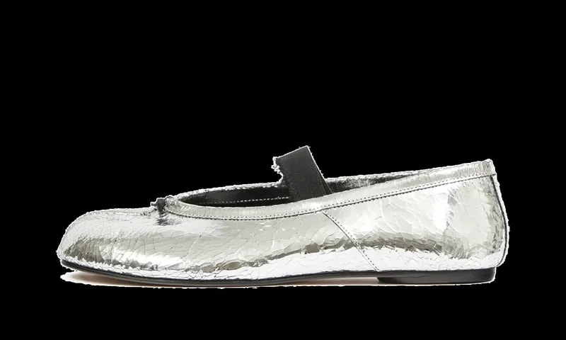 Maison Margiela — Tabi Ballerina Flat Elastic Band Wmns "Textured " S39WZ0113 — Sneaker — resale