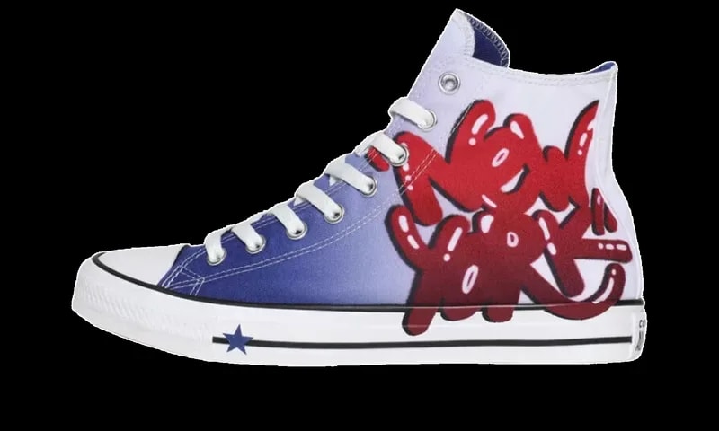 Converse — Chuck Taylor All Star High "New York Graffiti" A04167C — Sneaker — resale