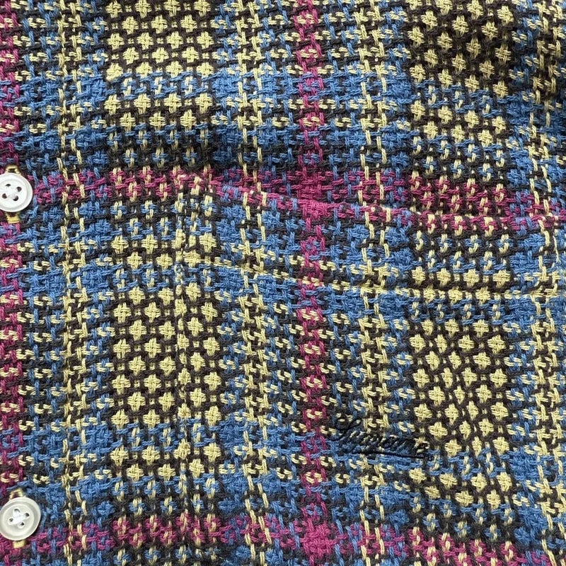 Supreme — Supreme Basket Weave Flannel Shirt — streetwear — resale