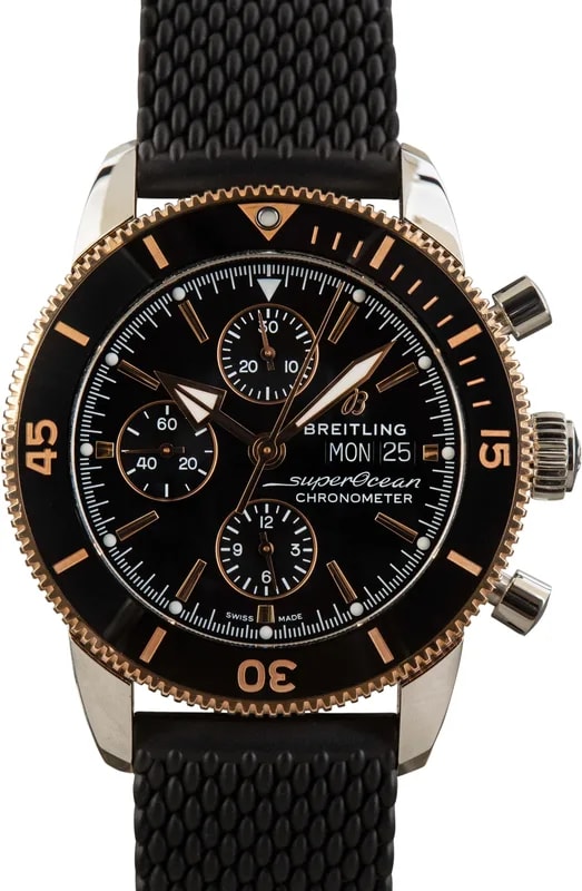 Breitling — Breitling Two Tone Superocean Heritage Chronograph 44 — Watch — resale