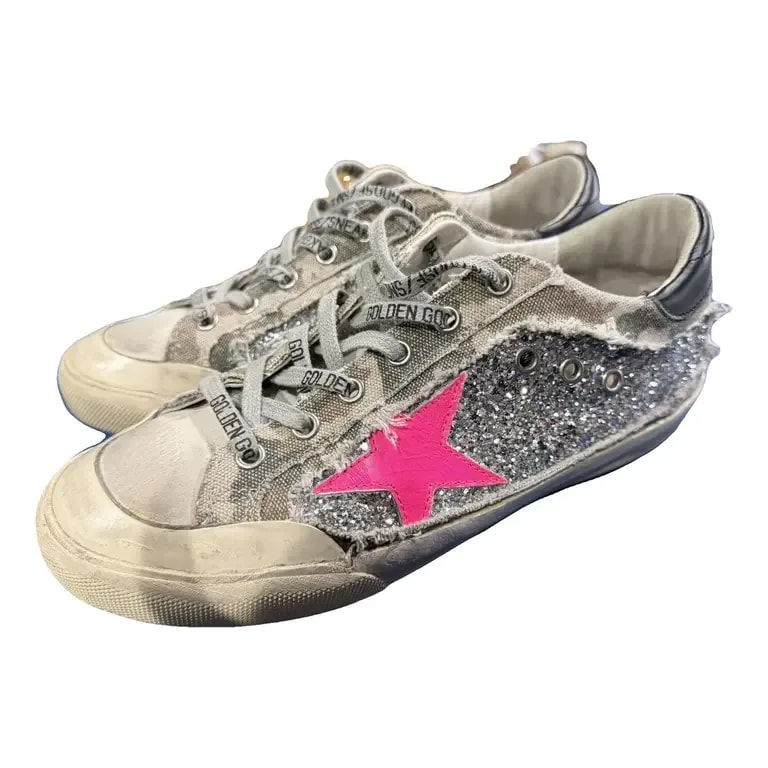 Golden Goose — Superstar Glitter Trainers — Sneaker — resale