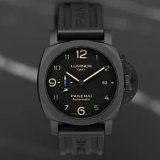 Panerai — Panerai Luminor Ceramic GMT PAM1441 2019 Black Box and Papers - PAM01441 — Watch — resale
