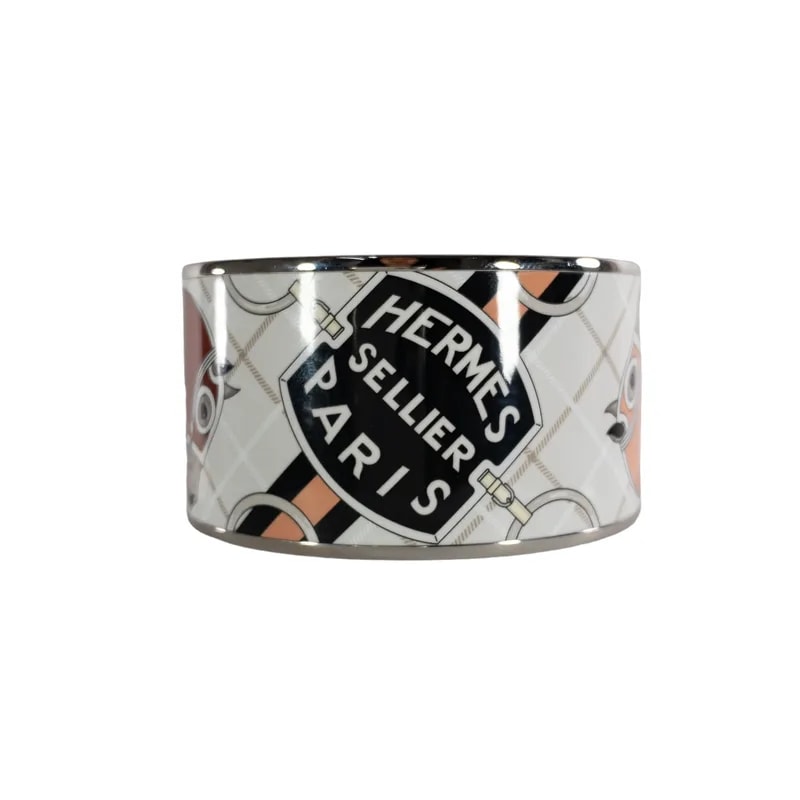 Hermès — Hermes Extra-Wide Enamel Bangle — Jewelry — resale