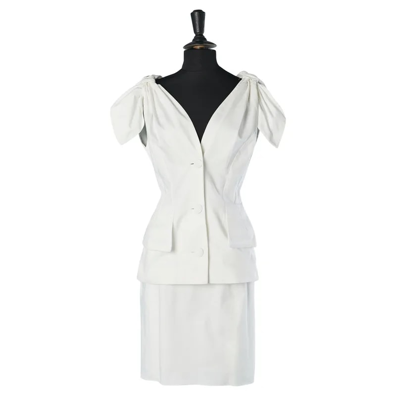 Lecoanet Hemant — Cotton Top and Skirt Ensemble — Clothing — resale
