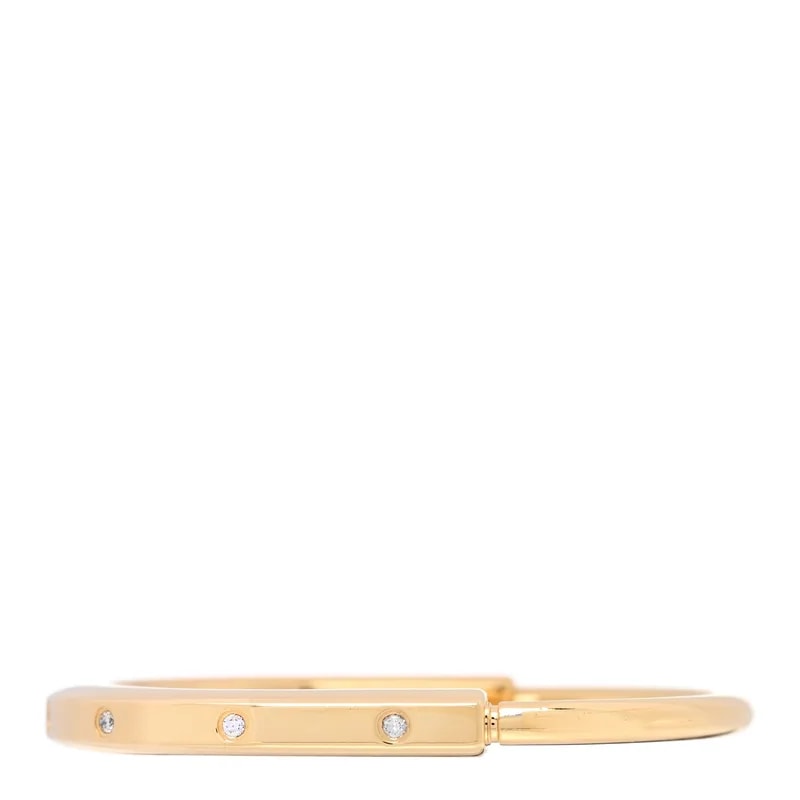 Tiffany & Co. — 18K Yellow Gold Tiffany Lock Bangle — Jewelry — resale
