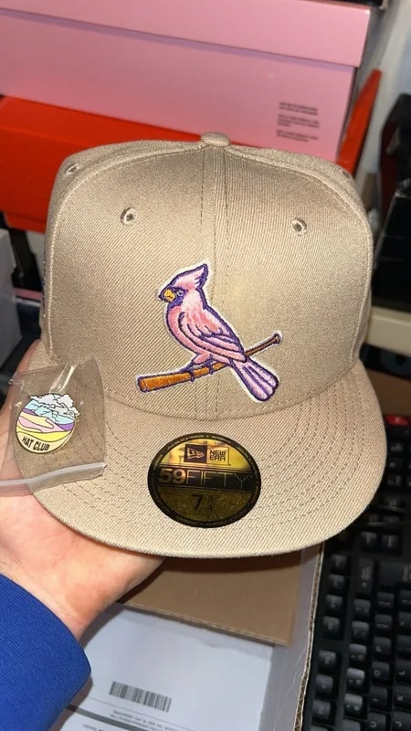New Era St.Louis Cardinals “2006 World Series” PINK UV 7 3/4 — Designer Shoe — resale