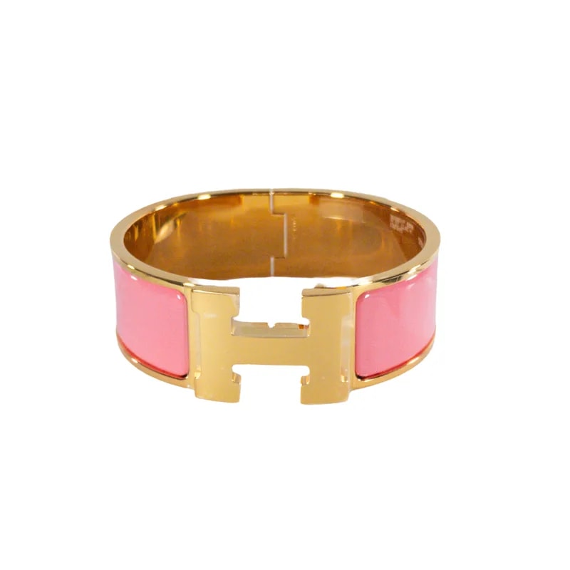 Hermès — Hermes Papaye Wide Clic H GHW — Jewelry — resale