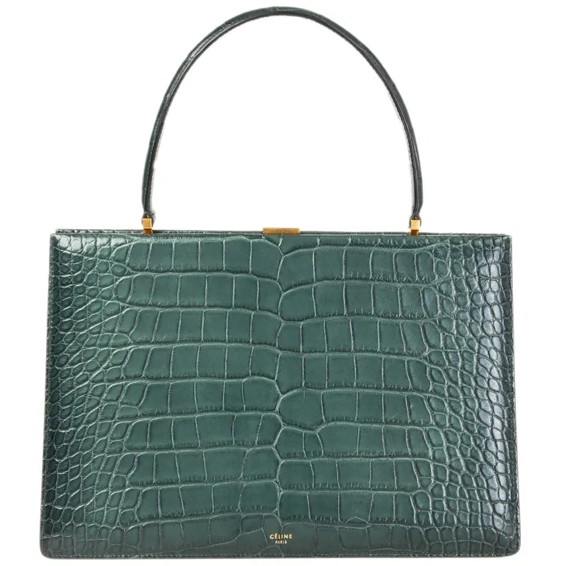 Celine — Céline Cypress Medium Clasp — Handbag — resale