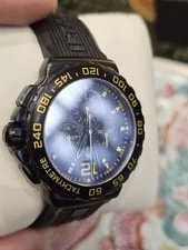 TAG Heuer Formula 1 CAU111E Chronograph Date Quartz Black Yellow 2