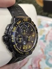 TAG Heuer Formula 1 CAU111E Chronograph Date Quartz Black Yellow 3