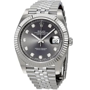Rolex — Datejust Dark Rhodium Automatic Oyster 126334RSO — Watch — resale