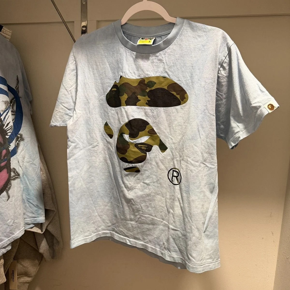 A Bathing Ape Bape Camo Tee Custom Dyed M — streetwear — resale