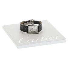 Cartier — Cartier Tank Solo SM W1018255 24mm SS Silver Dial Quartz #C12507 — Watch — resale