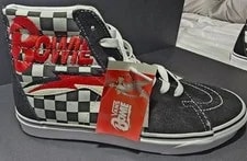 Vans X David Bowie 9 SK8-Hi Bowie Lightning Bolt Checkerboard 2019 3